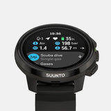 Suunto Ocean Duikcomputer All Black met Tankpod