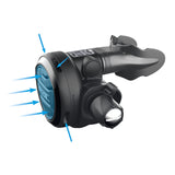 Seac Sub Ademautomaat IT500 ICE BLACK met Octopus IT 500 en Luxe opberg case