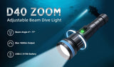Xtar D40 Zoom 1600 Duiklamp