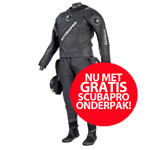 Scubapro Definition Dry Men NU MET GRATIS K2 EXTREME ONDERPAK