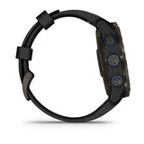 Garmin MK3 51 mm Carbon Grey DLC titanium met zwarte silicone band