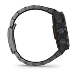 Garmin MK3 51 mm 51 mm Carbon grey DLC-titanium met DLC-titanium band en Descent T2 zendontvanger