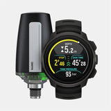 Suunto Ocean Duikcomputer All Black met Tankpod