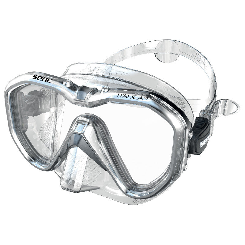 Seac Sub Italica Asian Fit Mirrored Dive Mask ( Single Lens